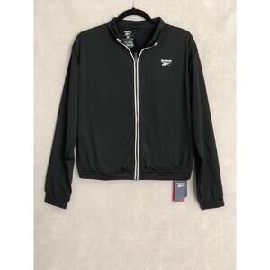 Reebok Track Jacket Women's Medium Identity Back Vector Tricot NEW